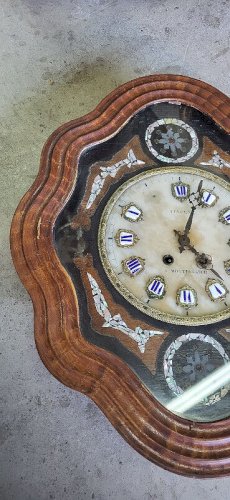 HORLOGE OEIL DE BOEUF NAPOLEON III N° 1
