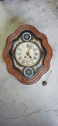 HORLOGE OEIL DE BOEUF NAPOLEON III N° 1