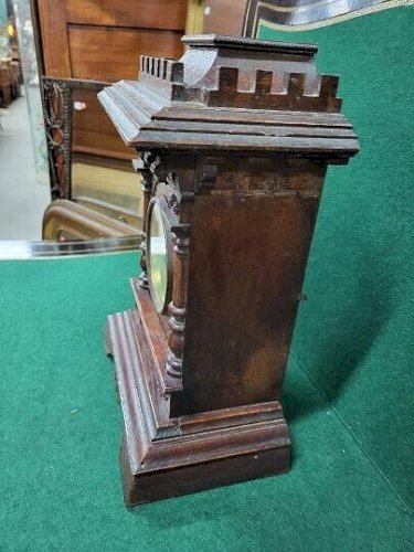 HORLOGE PENDULE EN BOIS BOITE A MUSIQUE