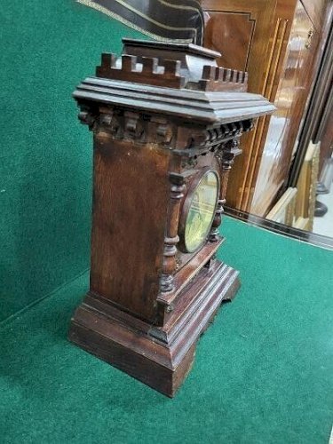 HORLOGE PENDULE EN BOIS BOITE A MUSIQUE