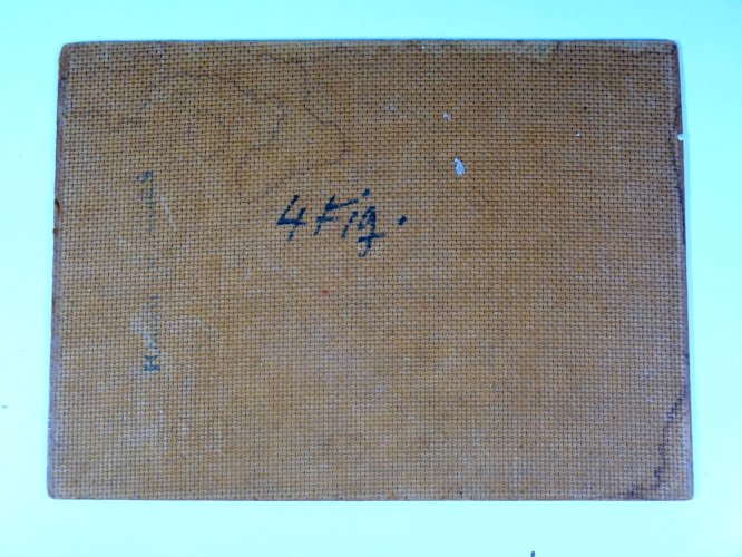 HSP NATURE MORTE AUX POMMES signée Peggy Baudry D - 33 x 24 cm