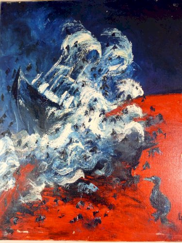 HST XX°  LE RECHAUFFEMENT DE LA PLANETE par Maria Monclar signée C PIELAT  2000