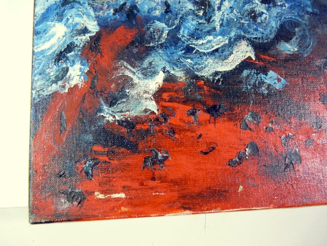 HST XX°  LE RECHAUFFEMENT DE LA PLANETE par Maria Monclar signée C PIELAT  2000