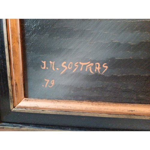 Huile sur Toile J.M Sostras 1979