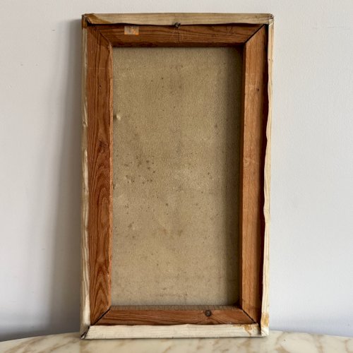 Huile sur toile nature morte bouquet de fleurs par Serge Doceul 1986 A5838