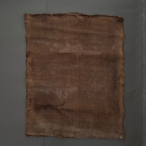 Huile sur toile XVIIe représentant un saint ou un guerrier  M3410