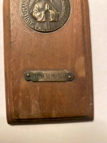 Icône domestique ancienne – Sainte Marguerite-Marie Alacoque, XIXᵉ siècle