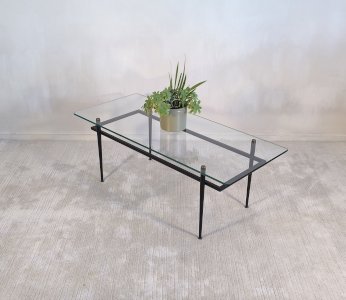 Iconic coffee table Roger Le Bihan for Airborne 1960-70 - Minimalist design, France