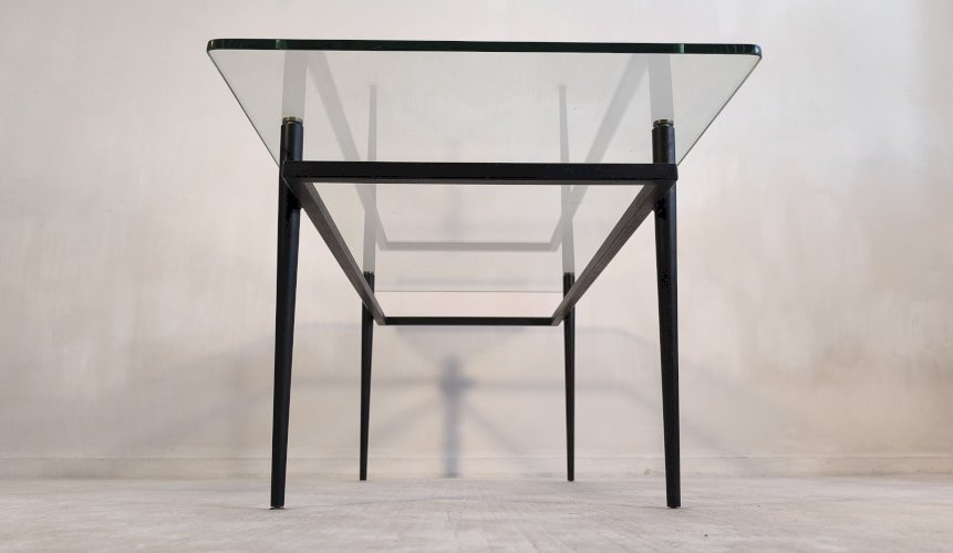 Iconique Table basse Roger Le Bihan pour Airborne 1960-70 - Design minimaliste, France 