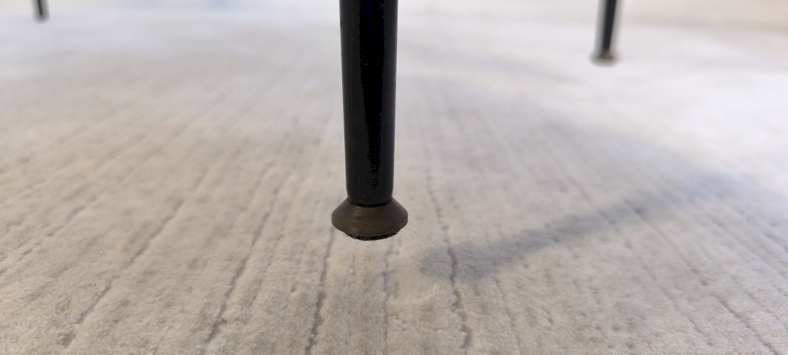 Iconique Table basse Roger Le Bihan pour Airborne 1960-70 - Design minimaliste, France 