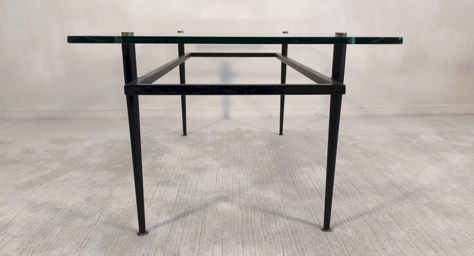 Iconique Table basse Roger Le Bihan pour Airborne 1960-70 - Design minimaliste, France 
