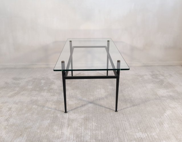 Iconique Table basse Roger Le Bihan pour Airborne 1960-70 - Design minimaliste, France 