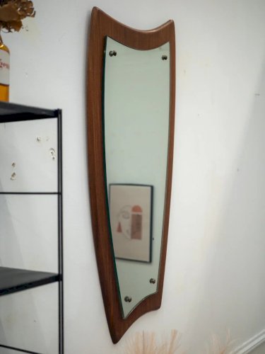 Igor, le grand miroir en teck N°824