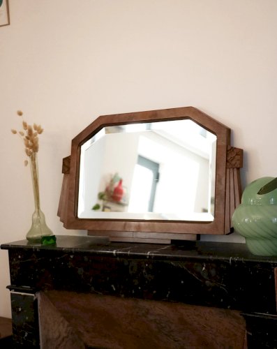Igor, le miroir Art déco en bois N°911