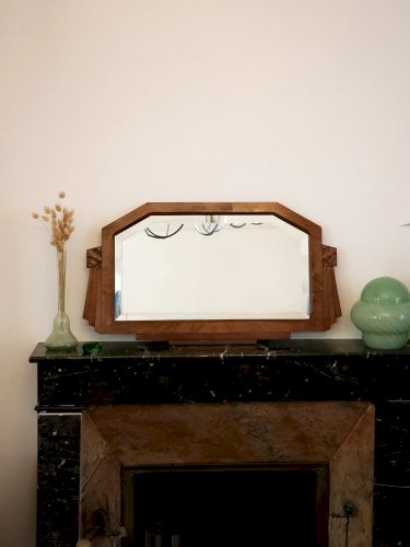Igor, le miroir Art déco en bois N°911