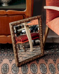 Igor, le miroir biseauté doré N°858