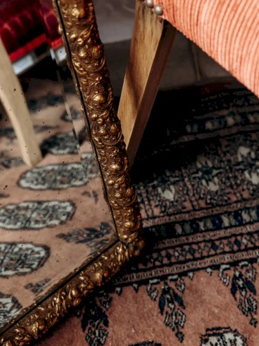 Igor, le miroir biseauté doré N°858