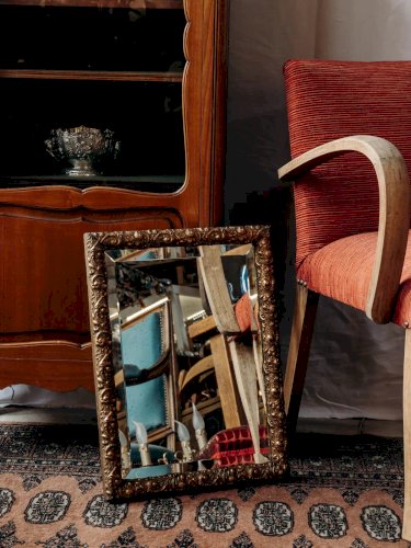 Igor, le miroir biseauté doré N°858