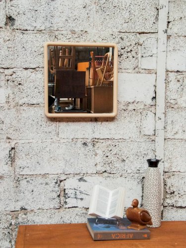 Igor, le miroir carré beige N°760