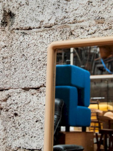 Igor, le miroir carré beige N°760