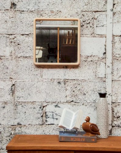 Igor, le miroir carré beige N°760