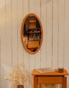 Igor, le miroir en osier N°857