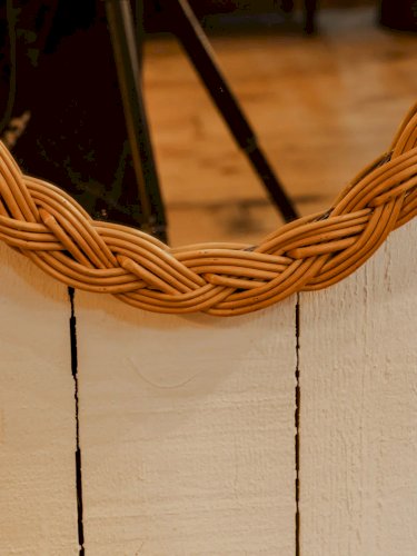 Igor, le miroir en osier N°857