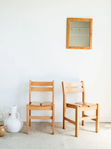 Igor, le miroir en pin N°568