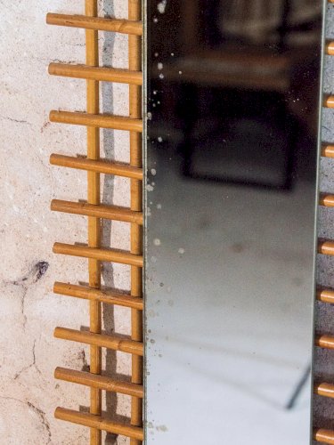 Igor, le miroir en rotin N°730