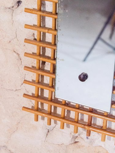 Igor, le miroir en rotin N°730