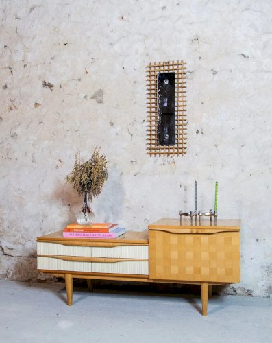 Igor, le miroir en rotin N°730