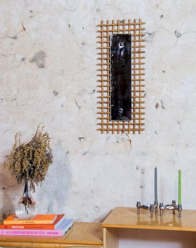 Igor, le miroir en rotin N°730