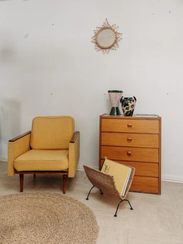 Igor, le miroir en rotin N°814