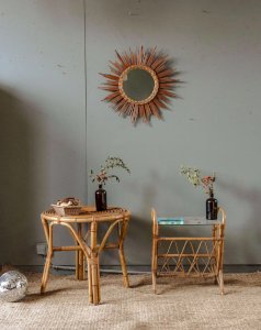 Igor, the rattan mirror No. 891