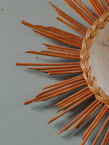 Igor, le miroir en rotin N°891