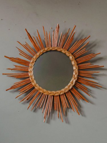 Igor, le miroir en rotin N°891