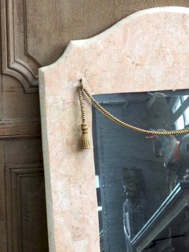 Igor, le miroir en travertin N°936