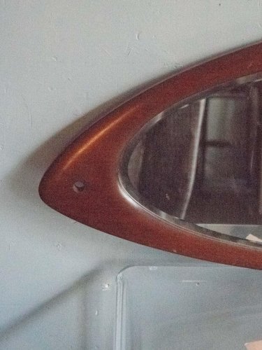 Igor, le miroir retro en bois N°831