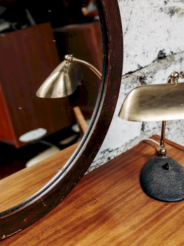 Igor, le miroir rond en bois N°543