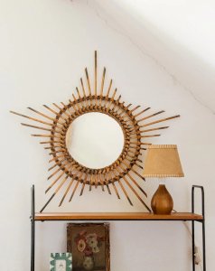 Igor, the rattan sun mirror No. 720