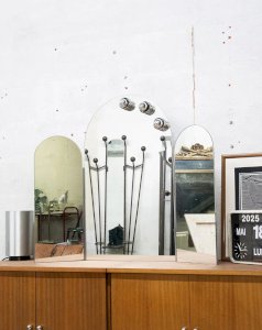 Igor, le miroir triptyque en verre N°752