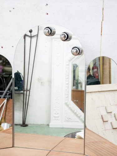 Igor, le miroir triptyque en verre N°752