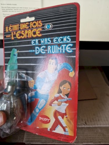 Il était une fois l'espace - Popy - Métro figurine plastique (neuve en blister)