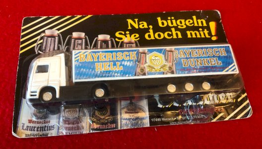  Semi-remorque Mercedes-Benz Wörkein GMBH 1/87 HO