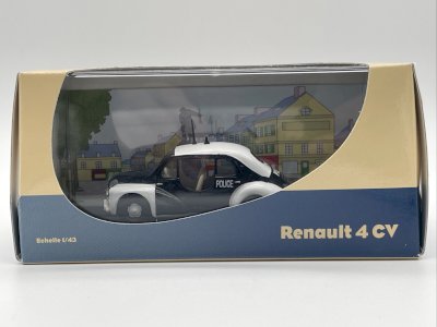  Renault 4CV Police 1/43  Éditions Atlas