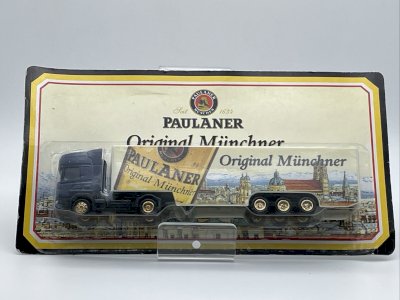  Semi-trailer Scania Paulaner Müchen 1/87 HO