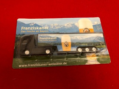  Mercedes Actros Franziskaner 1/87 HO semi-trailer