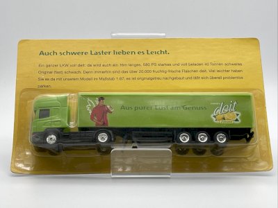 Semi-remorque Scania 580 Nimm's Deit Zitrone 1/87 HO