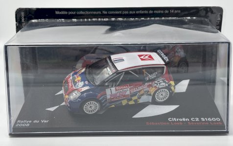  Citroën C2 S1600 2008 1/43 Rallye Du Var