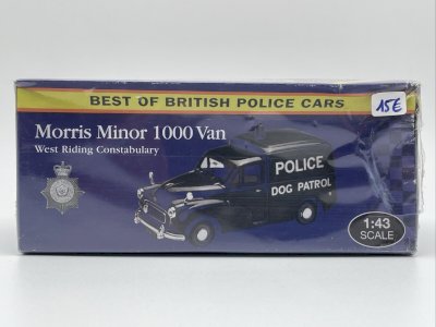  Morris Minor 1000 Van 1/43 Police Editions Atlas